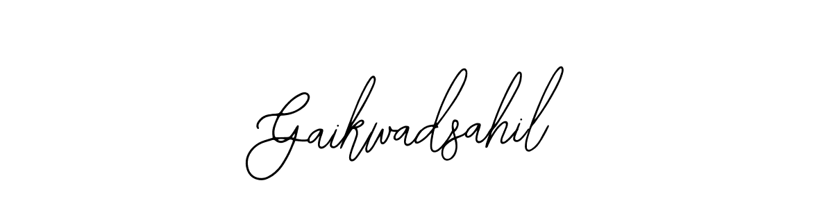 Similarly Bearetta-2O07w is the best handwritten signature design. Signature creator online .You can use it as an online autograph creator for name Gaikwadsahil. Gaikwadsahil signature style 12 images and pictures png