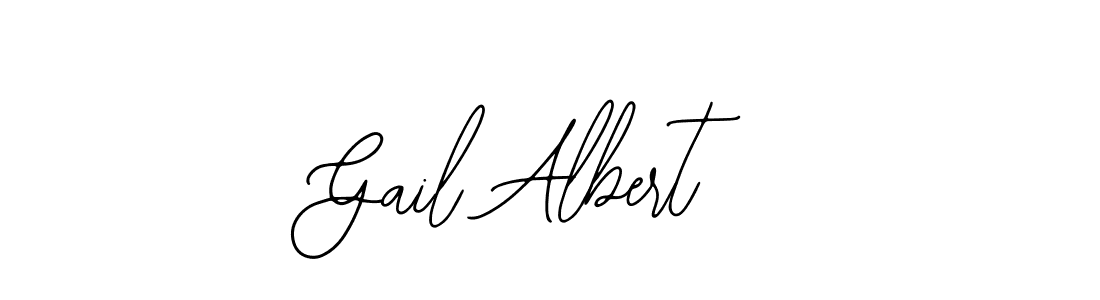 Also You can easily find your signature by using the search form. We will create Gail Albert name handwritten signature images for you free of cost using Bearetta-2O07w sign style. Gail Albert signature style 12 images and pictures png