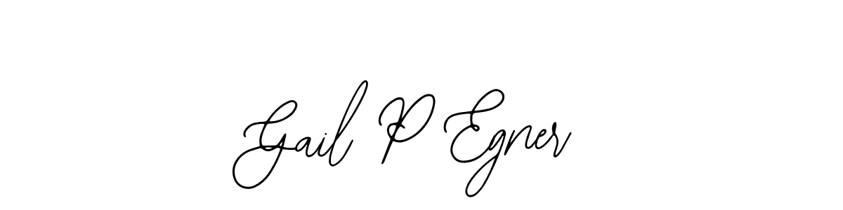 Also You can easily find your signature by using the search form. We will create Gail P Egner name handwritten signature images for you free of cost using Bearetta-2O07w sign style. Gail P Egner signature style 12 images and pictures png
