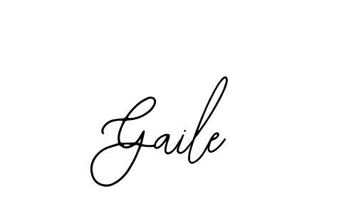 Use a signature maker to create a handwritten signature online. With this signature software, you can design (Bearetta-2O07w) your own signature for name Gaile. Gaile signature style 12 images and pictures png