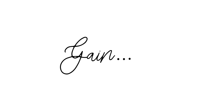 Similarly Bearetta-2O07w is the best handwritten signature design. Signature creator online .You can use it as an online autograph creator for name Gain.... Gain... signature style 12 images and pictures png