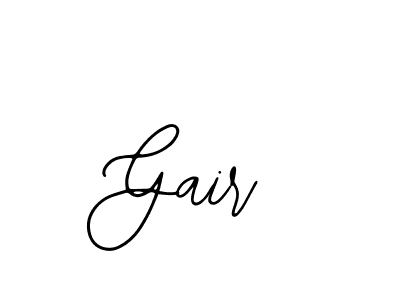 Use a signature maker to create a handwritten signature online. With this signature software, you can design (Bearetta-2O07w) your own signature for name Gair. Gair signature style 12 images and pictures png