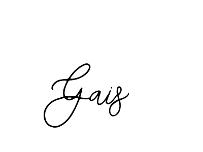 How to make Gais signature? Bearetta-2O07w is a professional autograph style. Create handwritten signature for Gais name. Gais signature style 12 images and pictures png