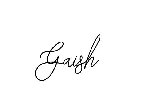 Make a beautiful signature design for name Gaish. Use this online signature maker to create a handwritten signature for free. Gaish signature style 12 images and pictures png