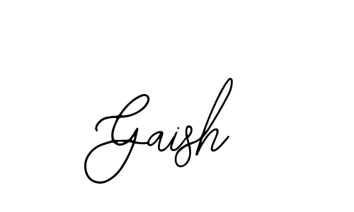 Make a beautiful signature design for name Gaish. Use this online signature maker to create a handwritten signature for free. Gaish signature style 12 images and pictures png