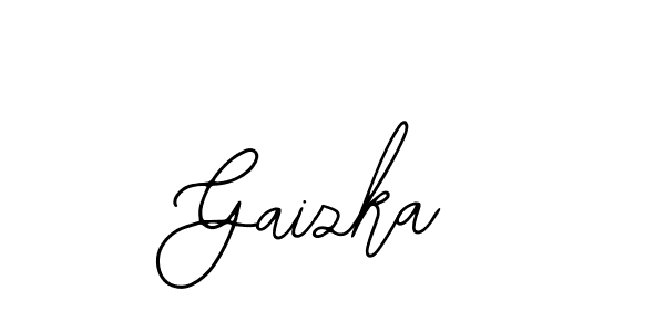 How to make Gaizka signature? Bearetta-2O07w is a professional autograph style. Create handwritten signature for Gaizka name. Gaizka signature style 12 images and pictures png