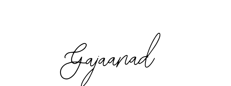 Gajaanad stylish signature style. Best Handwritten Sign (Bearetta-2O07w) for my name. Handwritten Signature Collection Ideas for my name Gajaanad. Gajaanad signature style 12 images and pictures png