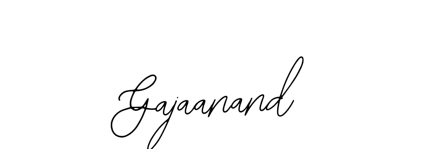 You should practise on your own different ways (Bearetta-2O07w) to write your name (Gajaanand) in signature. don't let someone else do it for you. Gajaanand signature style 12 images and pictures png