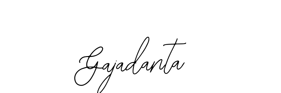 The best way (Bearetta-2O07w) to make a short signature is to pick only two or three words in your name. The name Gajadanta include a total of six letters. For converting this name. Gajadanta signature style 12 images and pictures png