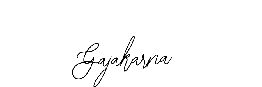 Use a signature maker to create a handwritten signature online. With this signature software, you can design (Bearetta-2O07w) your own signature for name Gajakarna. Gajakarna signature style 12 images and pictures png