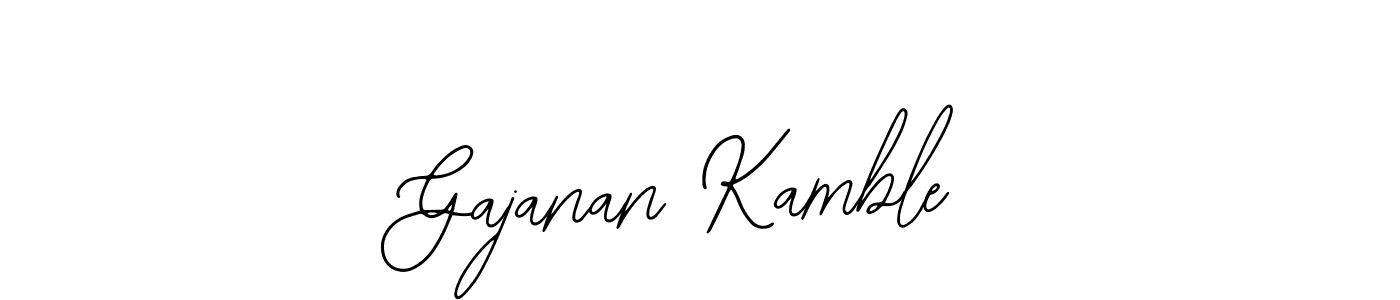 Make a beautiful signature design for name Gajanan Kamble. With this signature (Bearetta-2O07w) style, you can create a handwritten signature for free. Gajanan Kamble signature style 12 images and pictures png