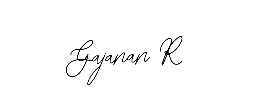 Create a beautiful signature design for name Gajanan R. With this signature (Bearetta-2O07w) fonts, you can make a handwritten signature for free. Gajanan R signature style 12 images and pictures png