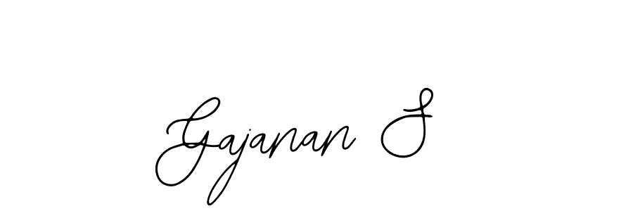 Design your own signature with our free online signature maker. With this signature software, you can create a handwritten (Bearetta-2O07w) signature for name Gajanan S. Gajanan S signature style 12 images and pictures png