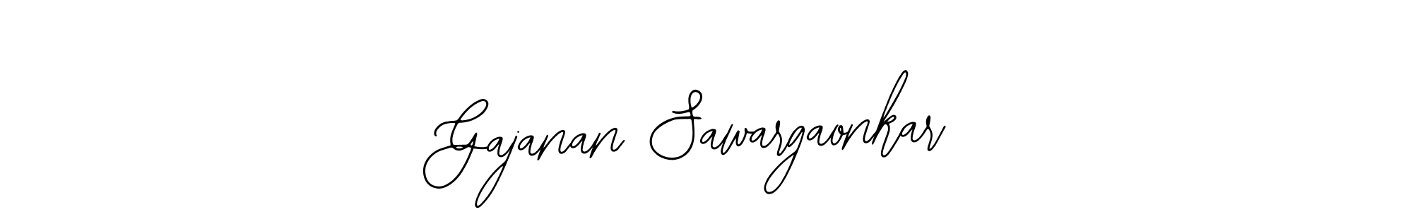 Gajanan Sawargaonkar stylish signature style. Best Handwritten Sign (Bearetta-2O07w) for my name. Handwritten Signature Collection Ideas for my name Gajanan Sawargaonkar. Gajanan Sawargaonkar signature style 12 images and pictures png