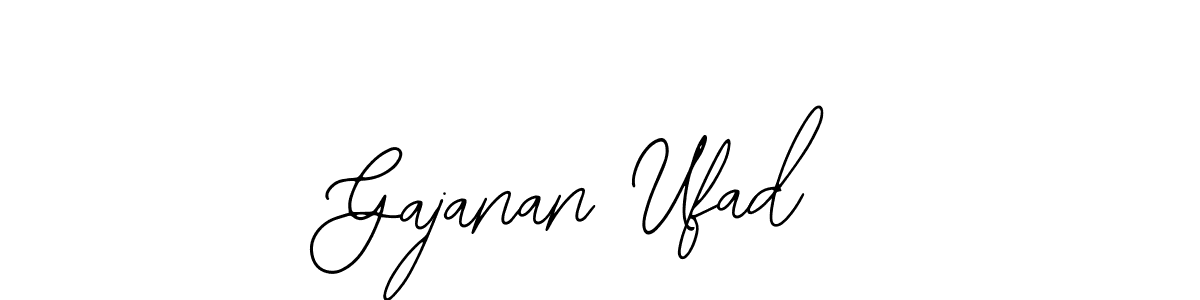 Design your own signature with our free online signature maker. With this signature software, you can create a handwritten (Bearetta-2O07w) signature for name Gajanan Ufad. Gajanan Ufad signature style 12 images and pictures png