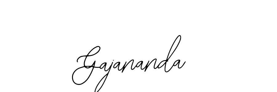 Create a beautiful signature design for name Gajananda. With this signature (Bearetta-2O07w) fonts, you can make a handwritten signature for free. Gajananda signature style 12 images and pictures png