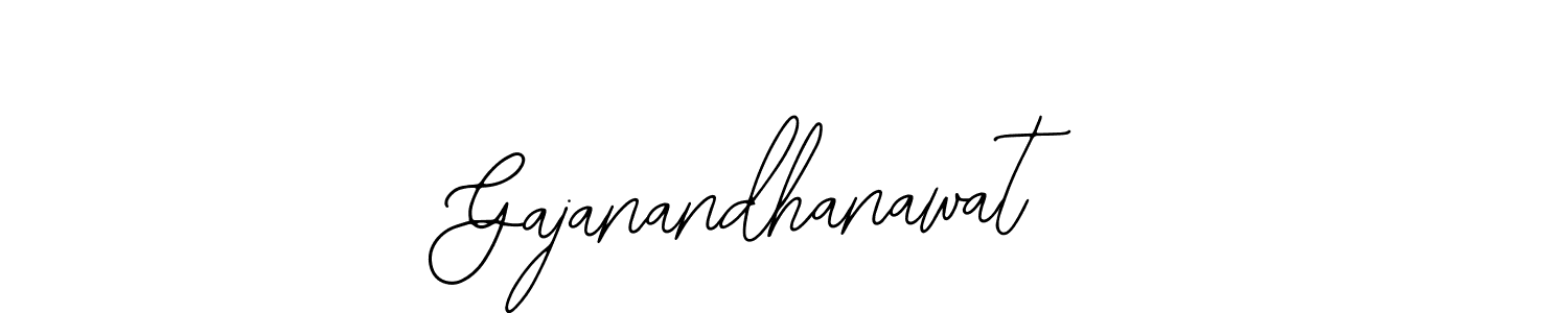 The best way (Bearetta-2O07w) to make a short signature is to pick only two or three words in your name. The name Gajanandhanawat include a total of six letters. For converting this name. Gajanandhanawat signature style 12 images and pictures png