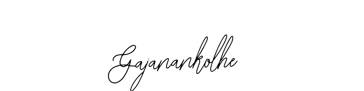 Design your own signature with our free online signature maker. With this signature software, you can create a handwritten (Bearetta-2O07w) signature for name Gajanankolhe. Gajanankolhe signature style 12 images and pictures png