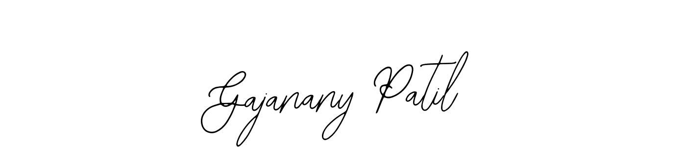 Use a signature maker to create a handwritten signature online. With this signature software, you can design (Bearetta-2O07w) your own signature for name Gajanany Patil. Gajanany Patil signature style 12 images and pictures png