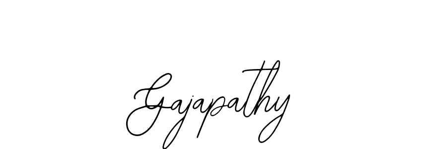 if you are searching for the best signature style for your name Gajapathy. so please give up your signature search. here we have designed multiple signature styles  using Bearetta-2O07w. Gajapathy signature style 12 images and pictures png