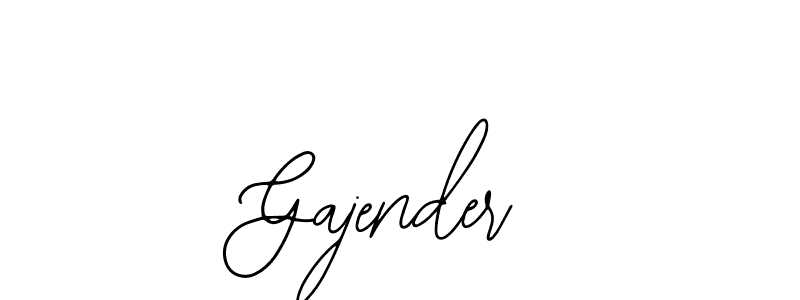 It looks lik you need a new signature style for name Gajender. Design unique handwritten (Bearetta-2O07w) signature with our free signature maker in just a few clicks. Gajender signature style 12 images and pictures png
