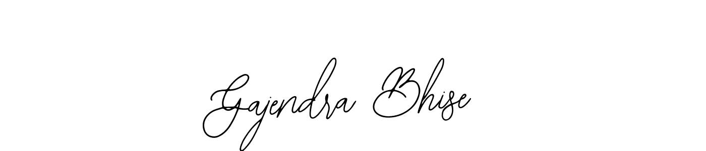 Design your own signature with our free online signature maker. With this signature software, you can create a handwritten (Bearetta-2O07w) signature for name Gajendra Bhise. Gajendra Bhise signature style 12 images and pictures png