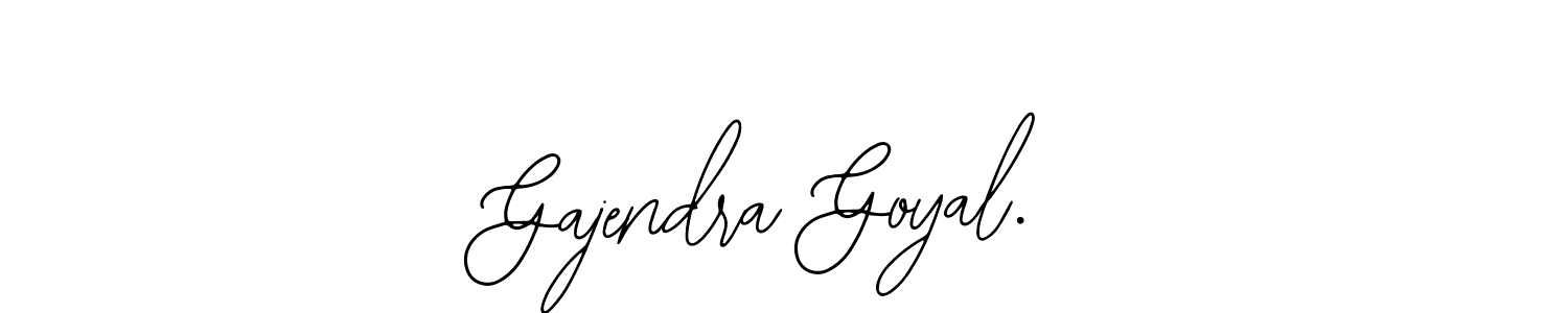 if you are searching for the best signature style for your name Gajendra Goyal.. so please give up your signature search. here we have designed multiple signature styles  using Bearetta-2O07w. Gajendra Goyal. signature style 12 images and pictures png