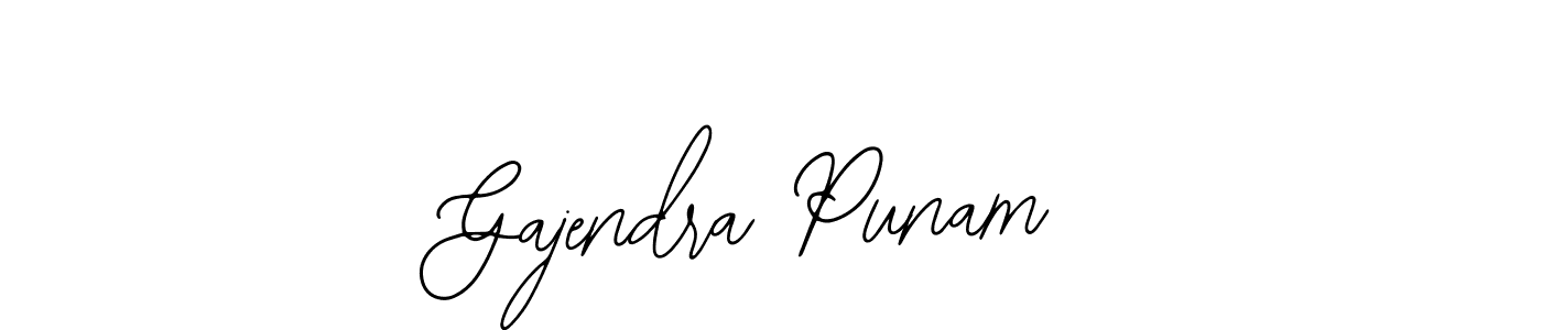 How to Draw Gajendra Punam signature style? Bearetta-2O07w is a latest design signature styles for name Gajendra Punam. Gajendra Punam signature style 12 images and pictures png