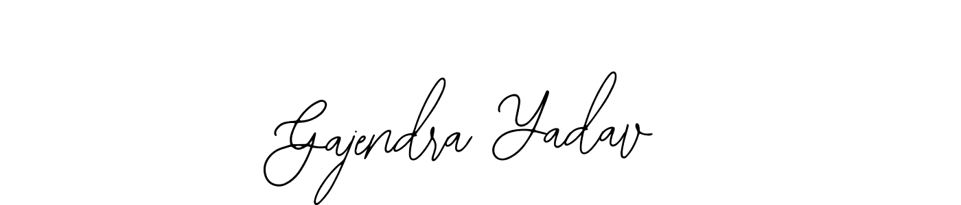 You should practise on your own different ways (Bearetta-2O07w) to write your name (Gajendra Yadav) in signature. don't let someone else do it for you. Gajendra Yadav signature style 12 images and pictures png