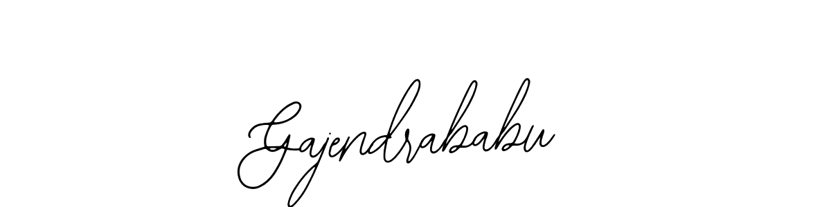 How to make Gajendrababu name signature. Use Bearetta-2O07w style for creating short signs online. This is the latest handwritten sign. Gajendrababu signature style 12 images and pictures png