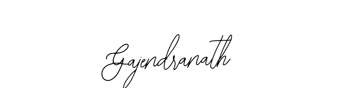 You should practise on your own different ways (Bearetta-2O07w) to write your name (Gajendranath) in signature. don't let someone else do it for you. Gajendranath signature style 12 images and pictures png