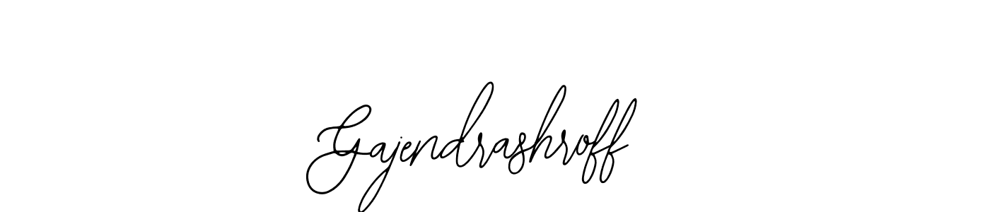 Create a beautiful signature design for name Gajendrashroff. With this signature (Bearetta-2O07w) fonts, you can make a handwritten signature for free. Gajendrashroff signature style 12 images and pictures png