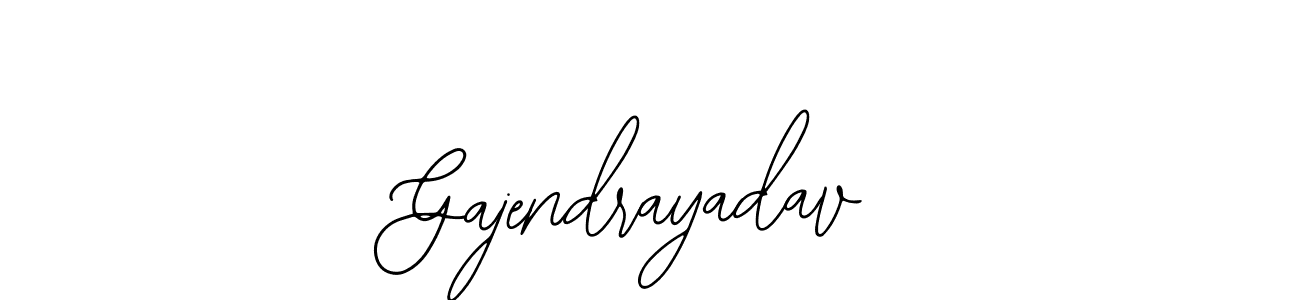 You should practise on your own different ways (Bearetta-2O07w) to write your name (Gajendrayadav) in signature. don't let someone else do it for you. Gajendrayadav signature style 12 images and pictures png