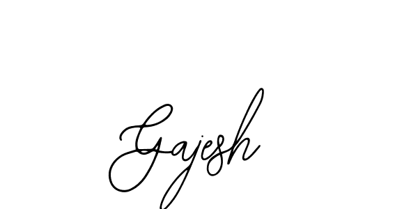 Make a beautiful signature design for name Gajesh. With this signature (Bearetta-2O07w) style, you can create a handwritten signature for free. Gajesh signature style 12 images and pictures png