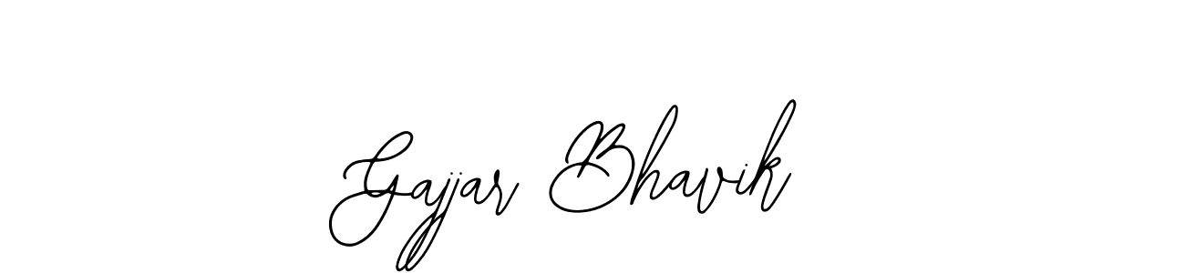 Make a beautiful signature design for name Gajjar Bhavik. With this signature (Bearetta-2O07w) style, you can create a handwritten signature for free. Gajjar Bhavik signature style 12 images and pictures png