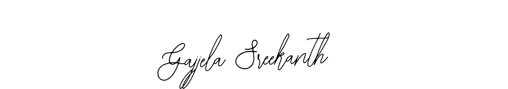 Design your own signature with our free online signature maker. With this signature software, you can create a handwritten (Bearetta-2O07w) signature for name Gajjela Sreekanth. Gajjela Sreekanth signature style 12 images and pictures png