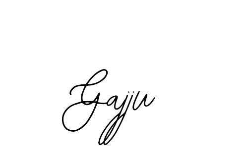 How to make Gajju name signature. Use Bearetta-2O07w style for creating short signs online. This is the latest handwritten sign. Gajju signature style 12 images and pictures png