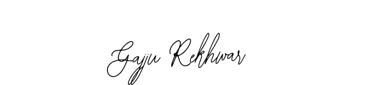 Make a beautiful signature design for name Gajju Rekhwar. Use this online signature maker to create a handwritten signature for free. Gajju Rekhwar signature style 12 images and pictures png