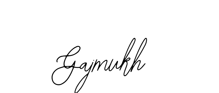 Also we have Gajmukh name is the best signature style. Create professional handwritten signature collection using Bearetta-2O07w autograph style. Gajmukh signature style 12 images and pictures png