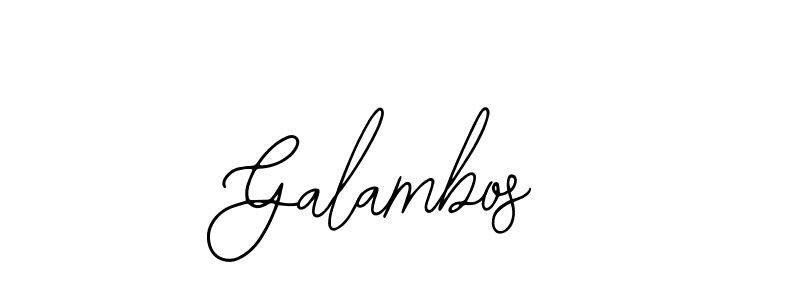 This is the best signature style for the Galambos name. Also you like these signature font (Bearetta-2O07w). Mix name signature. Galambos signature style 12 images and pictures png