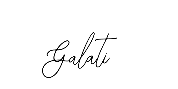 Make a beautiful signature design for name Galati. With this signature (Bearetta-2O07w) style, you can create a handwritten signature for free. Galati signature style 12 images and pictures png