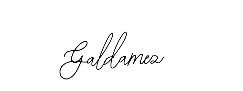 Make a beautiful signature design for name Galdamez. With this signature (Bearetta-2O07w) style, you can create a handwritten signature for free. Galdamez signature style 12 images and pictures png