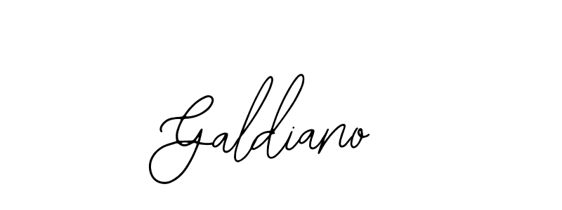 The best way (Bearetta-2O07w) to make a short signature is to pick only two or three words in your name. The name Galdiano include a total of six letters. For converting this name. Galdiano signature style 12 images and pictures png