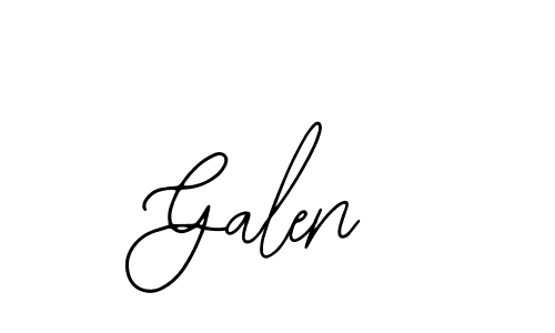 How to make Galen signature? Bearetta-2O07w is a professional autograph style. Create handwritten signature for Galen name. Galen signature style 12 images and pictures png