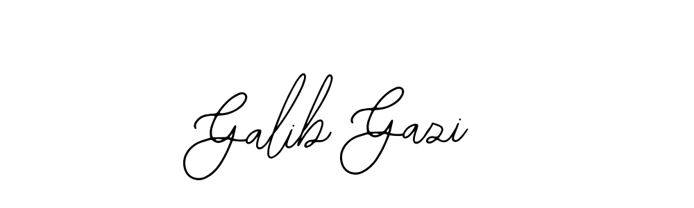 This is the best signature style for the Galib Gazi name. Also you like these signature font (Bearetta-2O07w). Mix name signature. Galib Gazi signature style 12 images and pictures png