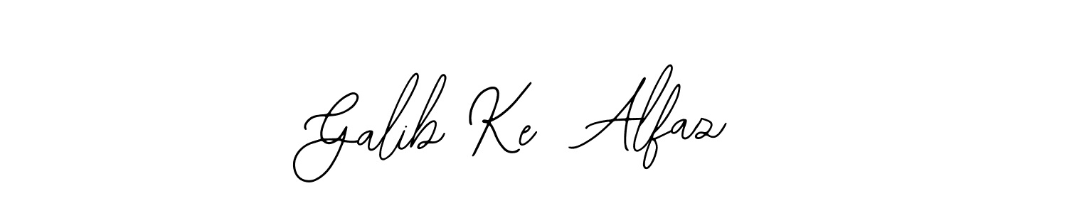 How to Draw Galib Ke  Alfaz signature style? Bearetta-2O07w is a latest design signature styles for name Galib Ke  Alfaz. Galib Ke  Alfaz signature style 12 images and pictures png