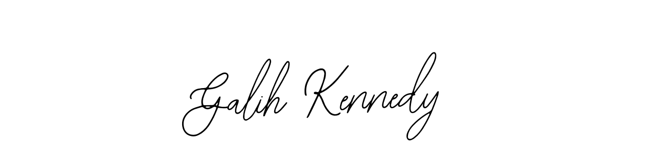 How to make Galih Kennedy name signature. Use Bearetta-2O07w style for creating short signs online. This is the latest handwritten sign. Galih Kennedy signature style 12 images and pictures png