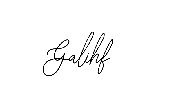 How to make Galihf name signature. Use Bearetta-2O07w style for creating short signs online. This is the latest handwritten sign. Galihf signature style 12 images and pictures png