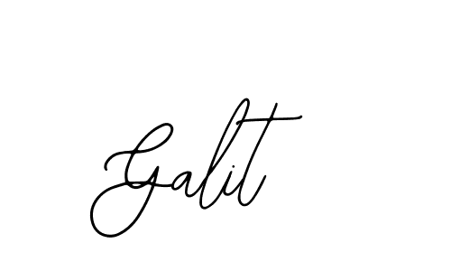 The best way (Bearetta-2O07w) to make a short signature is to pick only two or three words in your name. The name Galit include a total of six letters. For converting this name. Galit signature style 12 images and pictures png