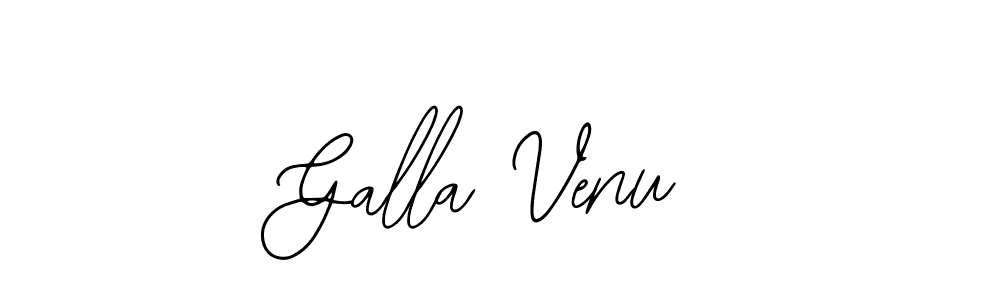 Make a beautiful signature design for name Galla Venu. With this signature (Bearetta-2O07w) style, you can create a handwritten signature for free. Galla Venu signature style 12 images and pictures png